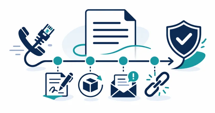 Illustrazione: percorso dei diritti dell'utente nei contratti di telefonia e internet, dal contratto alla risoluzione della controversia