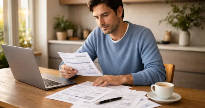 Persona confusa tra documenti voltura subentro bolletta luce gas