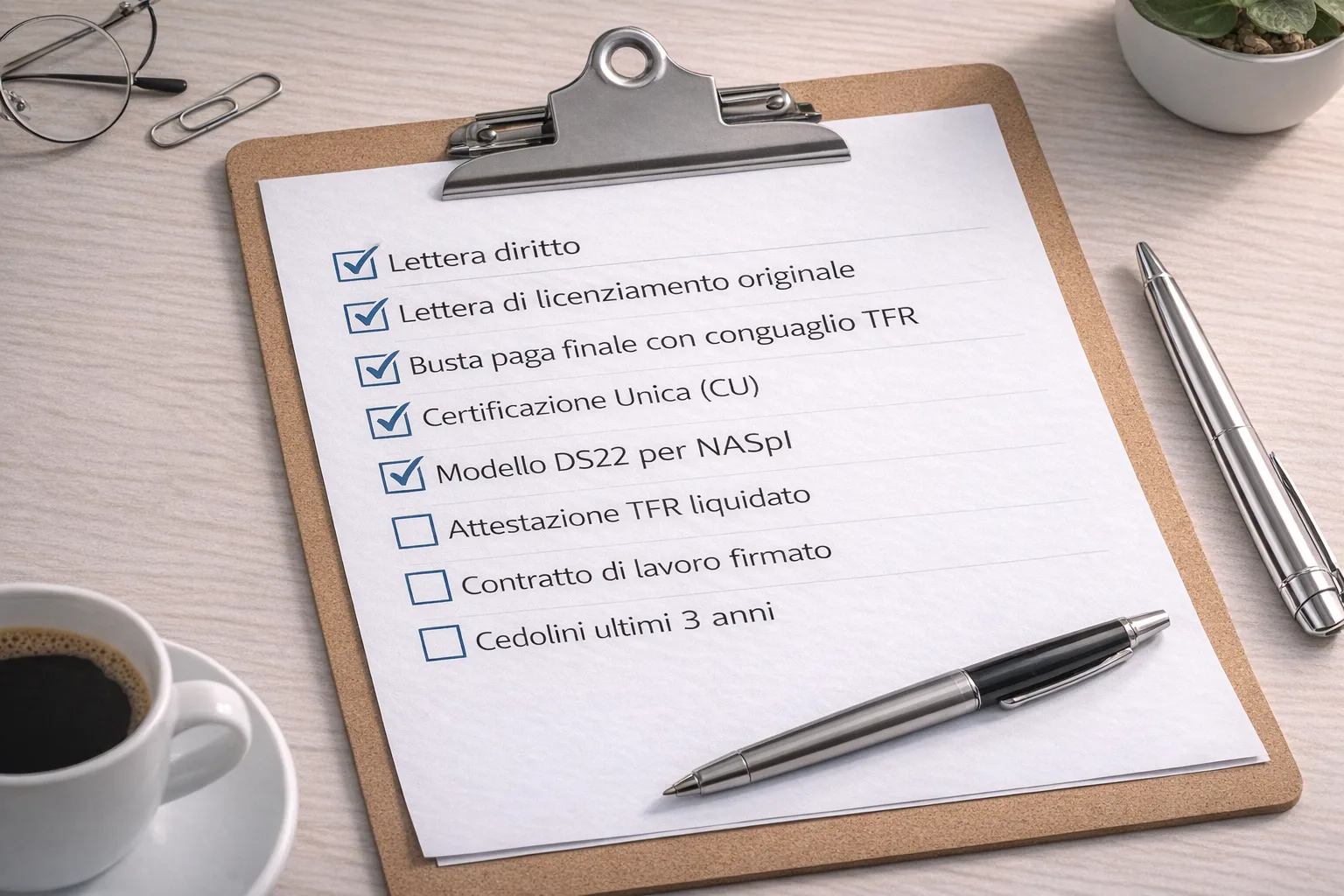 Lista completa dei documenti da richiedere al datore di lavoro dopo licenziamento o dimissioni