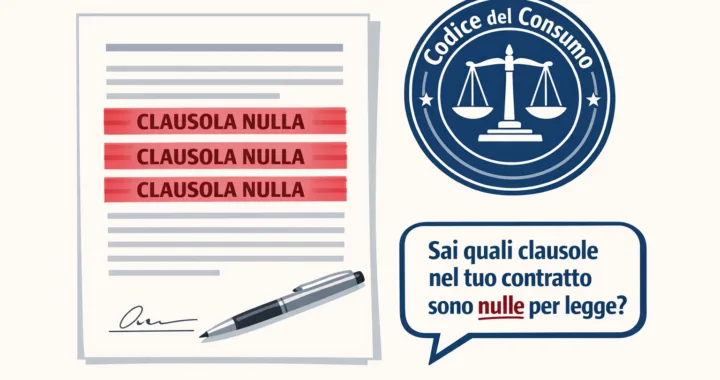 Guida alle clausole vessatorie nei contratti: quali sono nulle per legge e come tutelarsi