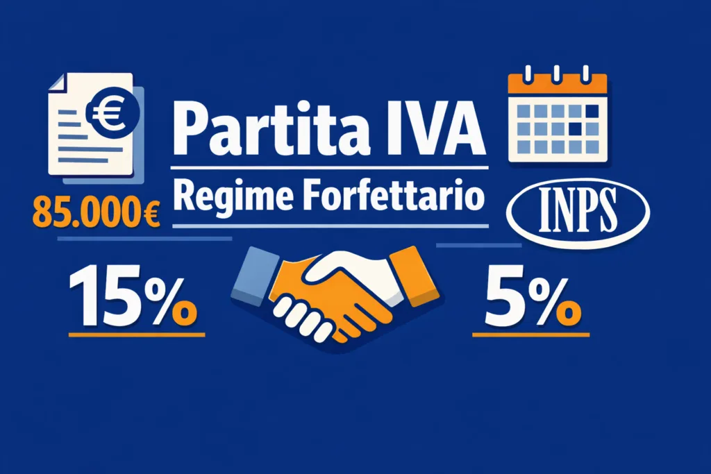 Guida completa alla partita IVA e regime forfettario 2025 2026 con requisiti tasse e adempimenti