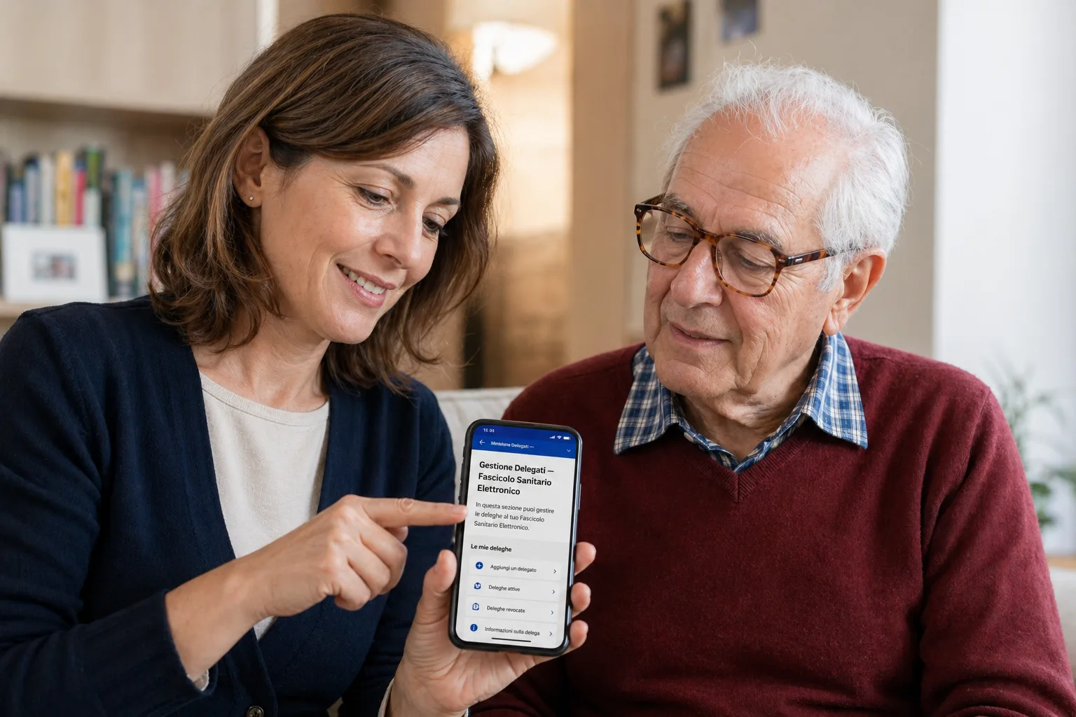 Come delegare l'accesso al FSE a un familiare di fiducia