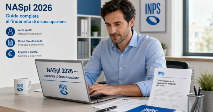 Guida completa NASpI 2026: requisiti, importo e domanda INPS