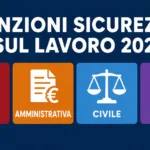 sanzioni sicurezza sul lavoro 2026 responsabilità penale civile amministrativa ente